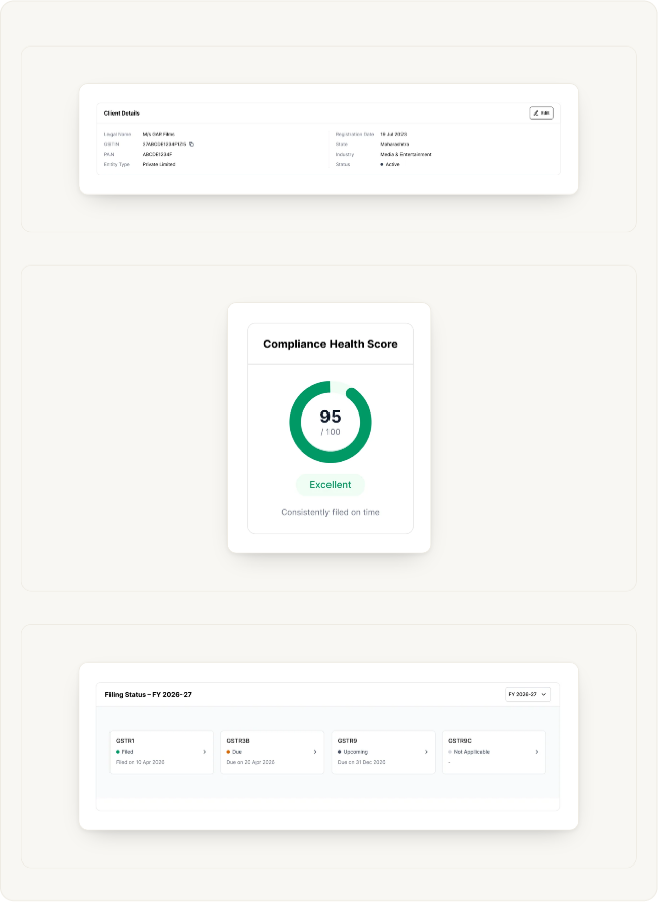 Open a client